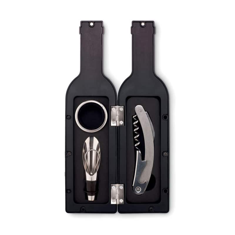 Set de Vino Botella abierto