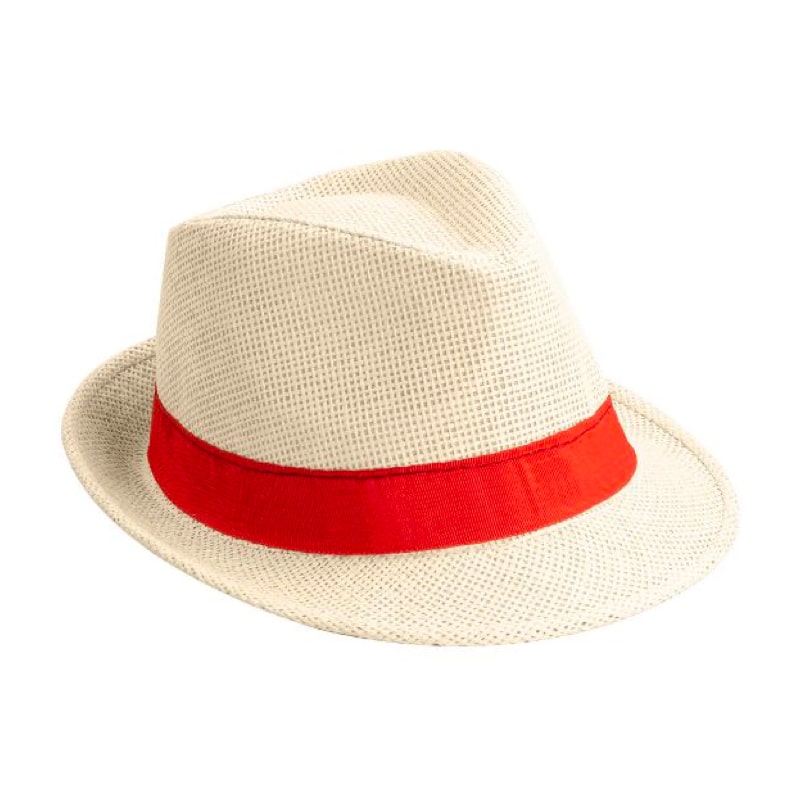 Sombrero de ala corta natural