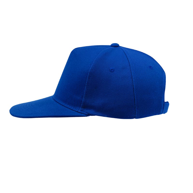 Gorra de 5 paneles con visera plana acolchada_2