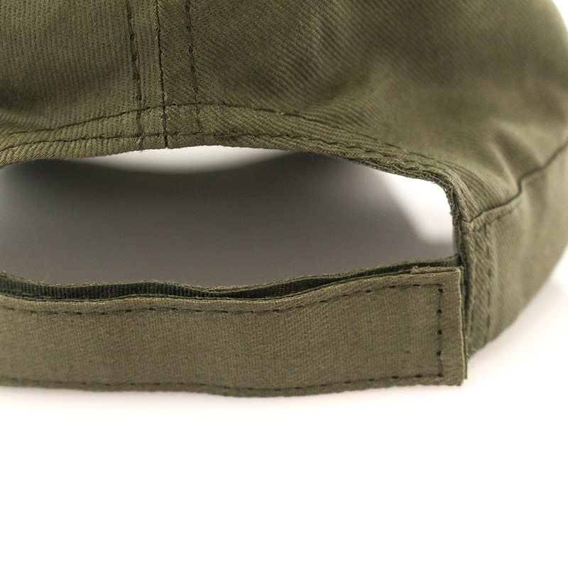 Gorra tipo militar en algodón peinado_3