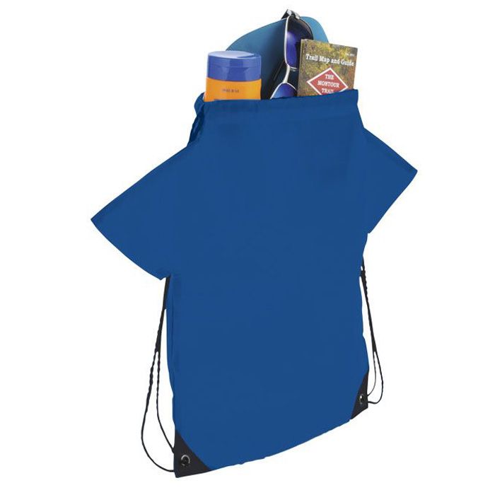 Mochila personalizable con forma de camiseta
