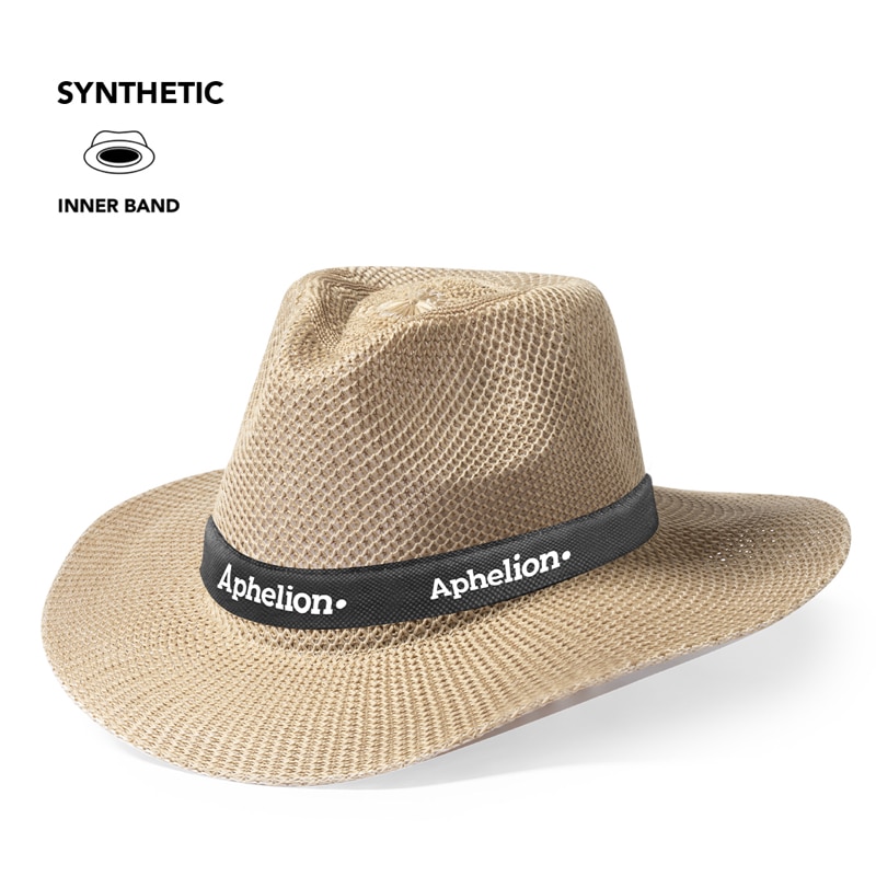 Sombrero en material sintético