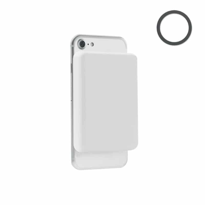 PowerBank Magnético de 5000 mAh con Carga Inalámbrica de 15W