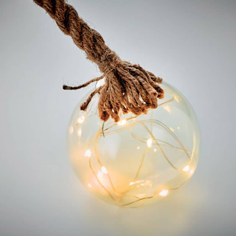 Adorno Navideño Cristal y Luz