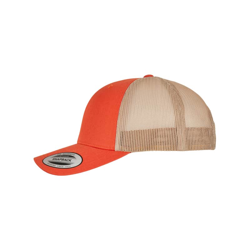 Gorra Trucker Retro Bicolor lado