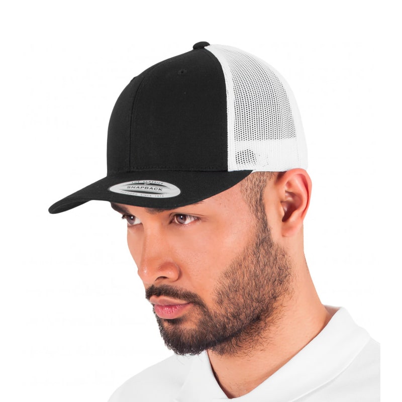 Gorra Trucker Retro Bicolor modelo