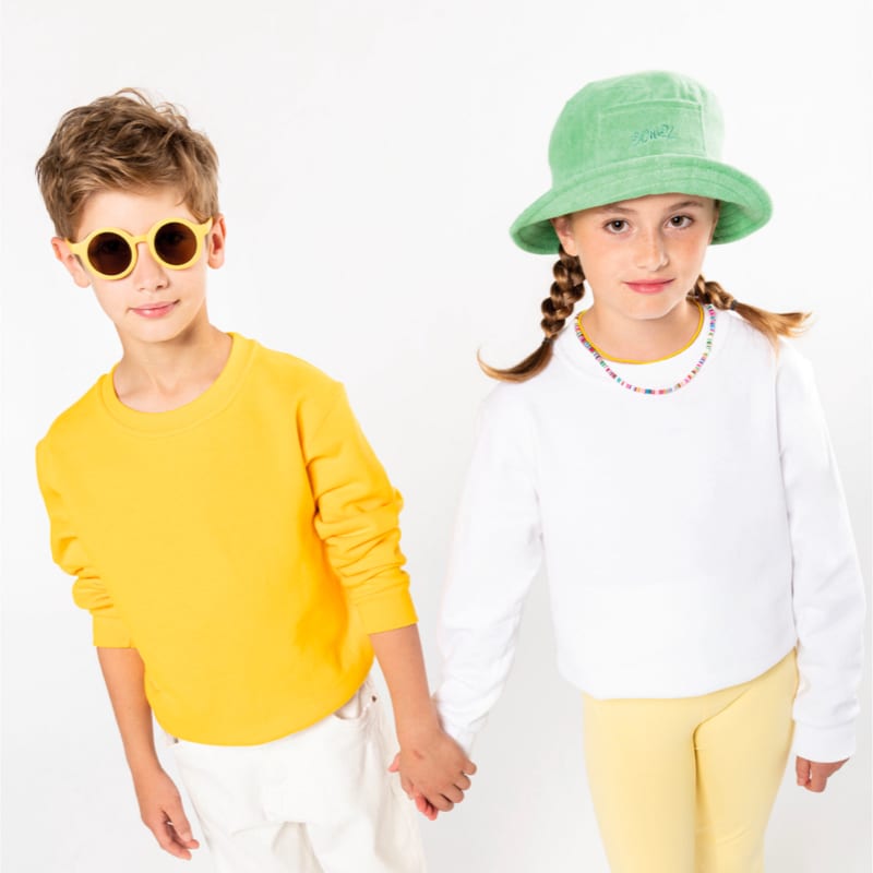 Sudadera Cuello Redondo Infantil modelos