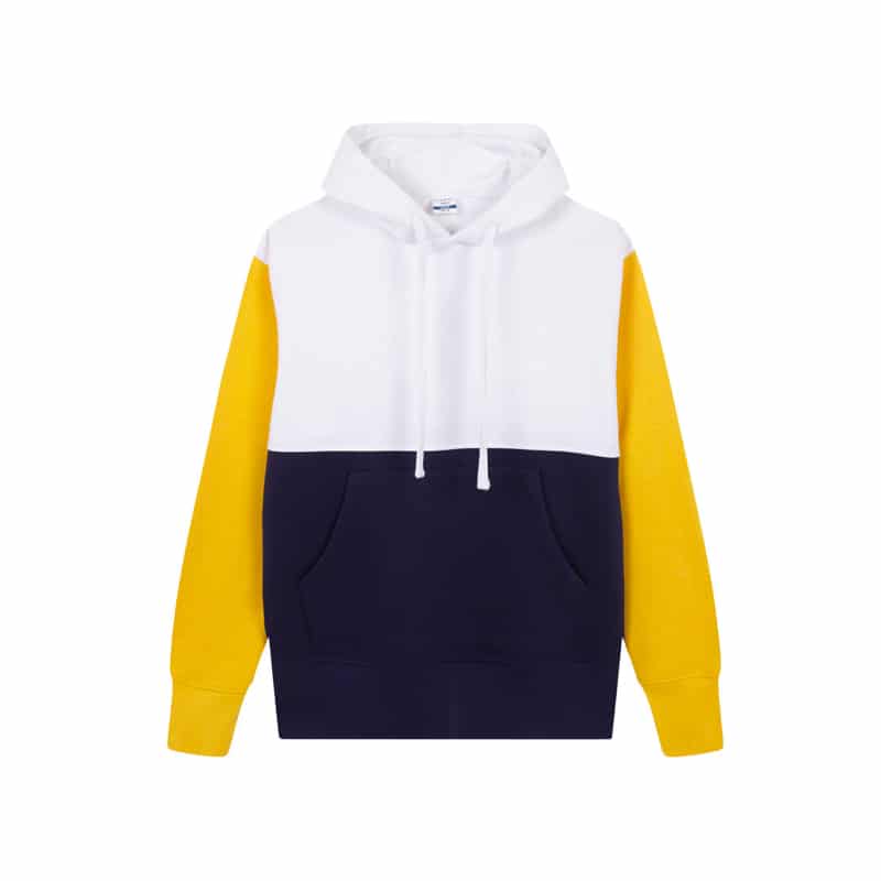 Sudadera Unisex Tricolor Capucha