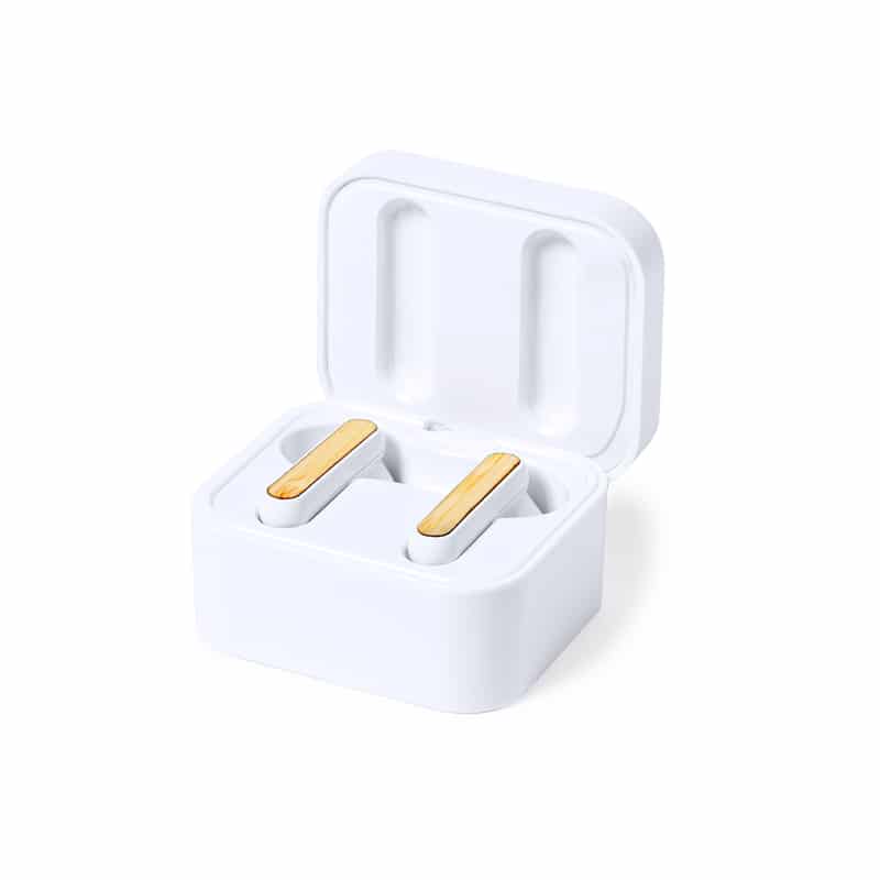 Auriculares Cargador Bambú_1