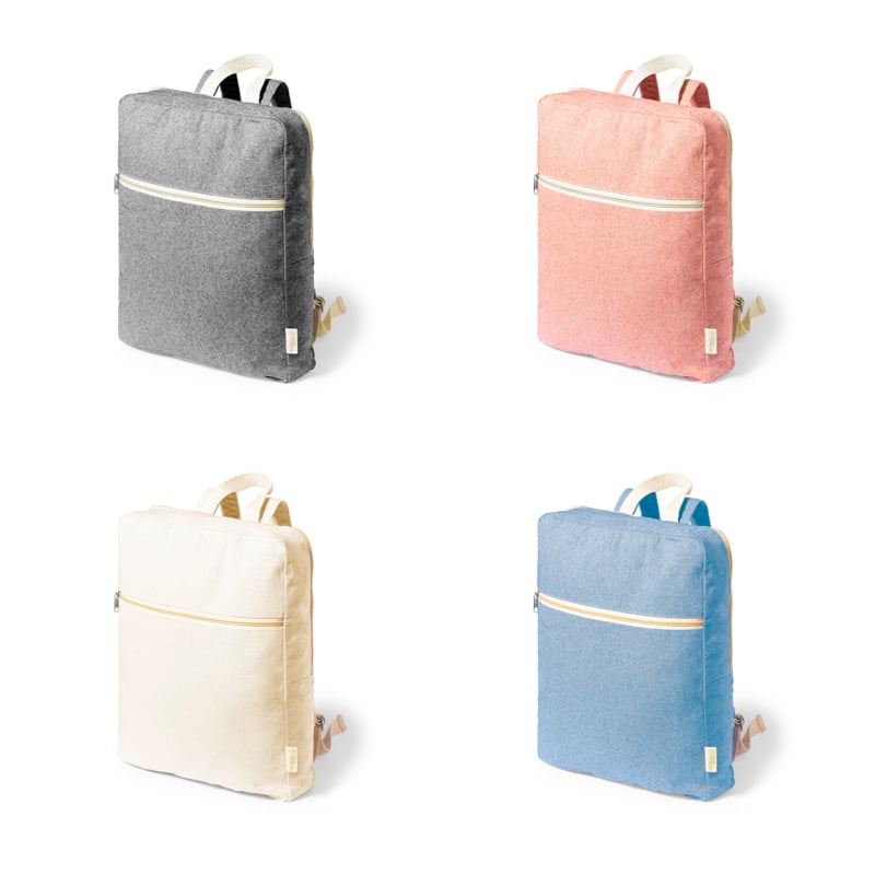 Mochila Algodón Reciclado colores