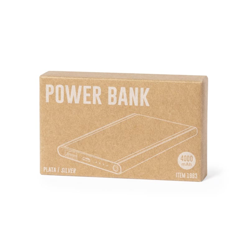Powerbank 4.000 mAh packaging