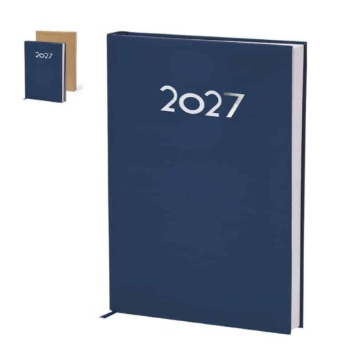 Agenda B5 en PU Suave con Caja Kraft de Presentación 2027