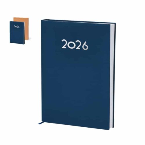 Agenda B5 en PU Suave con Caja Kraft de Presentación