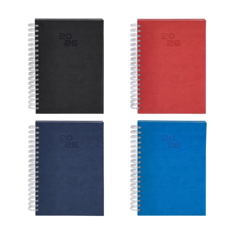 Agenda de Anillas B5 en PU Suave con Caja Kraft_2