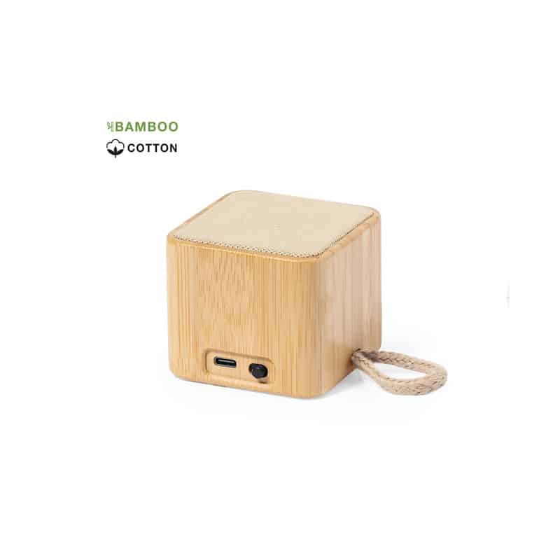 Altavoz Bluetooth Bambú