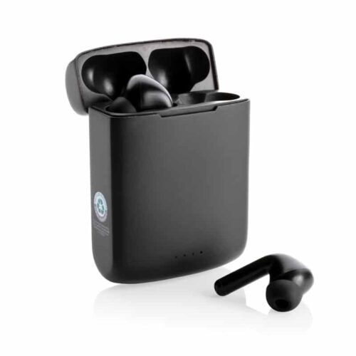 Auriculares solares de plástico reciclado RCS