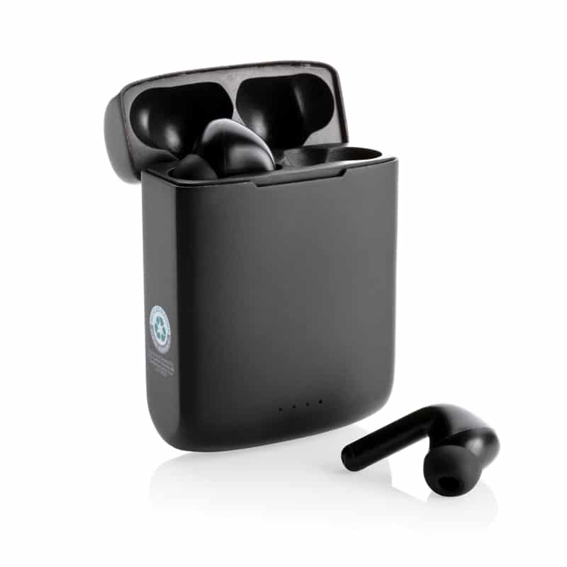 Auriculares solares de plástico reciclado RCS