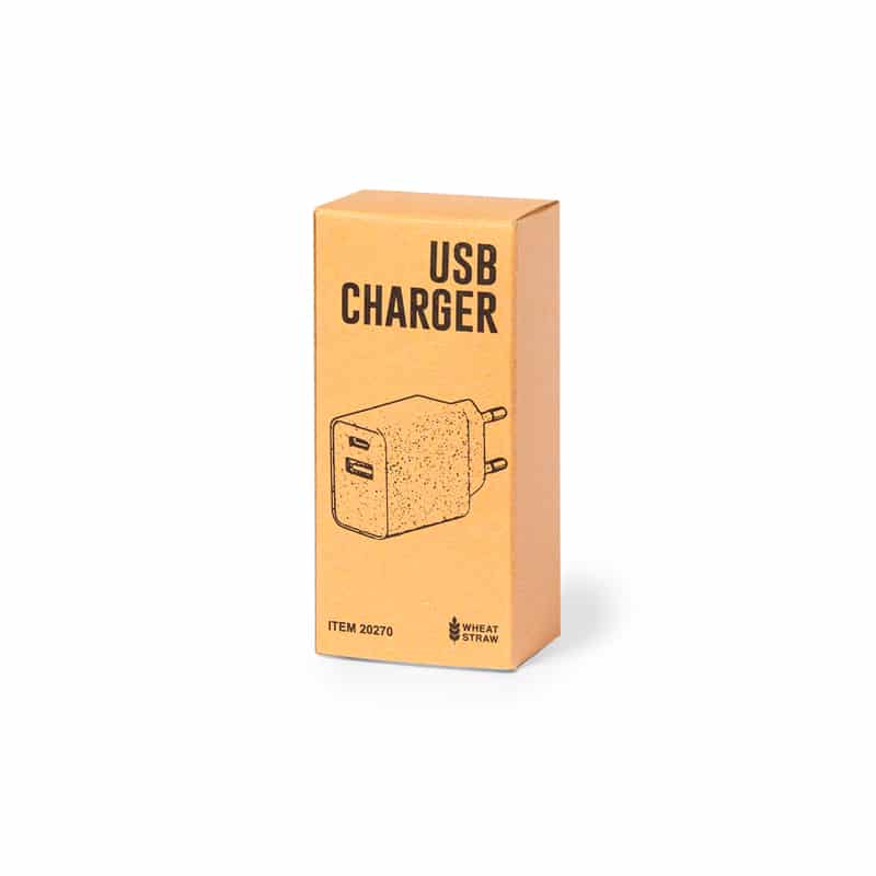 Cargador USB packaging