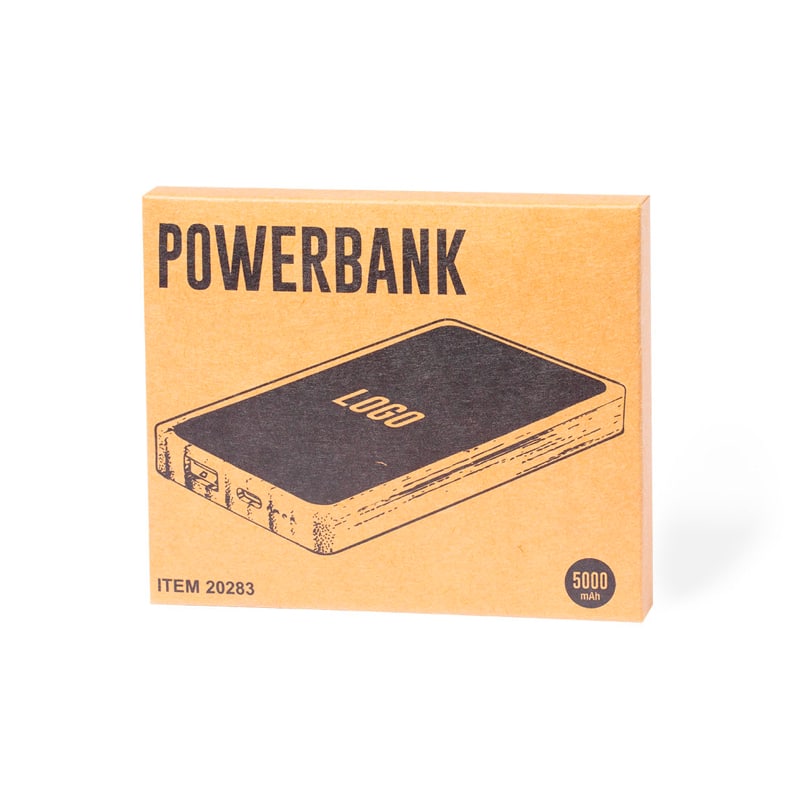 Powerbank 5.000 mAh LED packaging