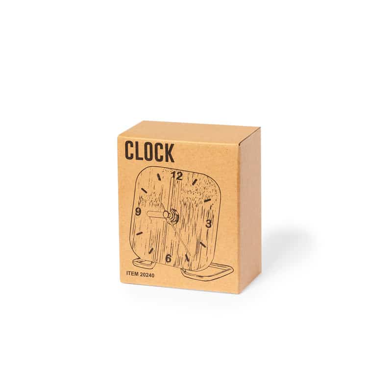 Reloj Mesa Bambú