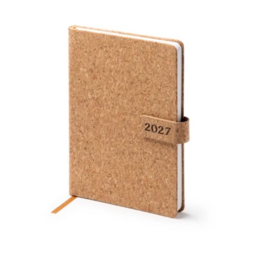 Agenda A5 de Corcho con Cubierta Magnética 2027