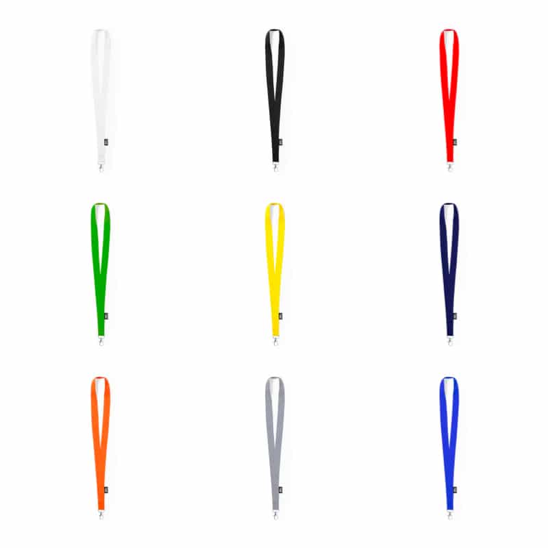 Lanyards RPET colores