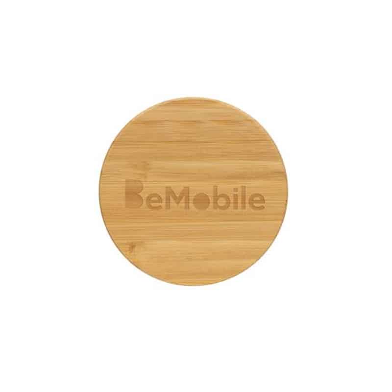 Taza Reciclada Tapa Bambú