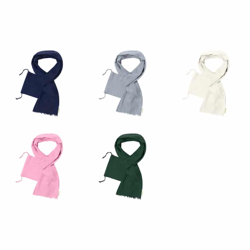 Foulard algodón orgánico colores