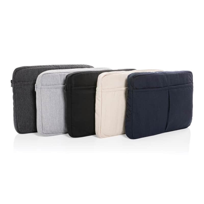 Funda portatil algodón reciclado colores