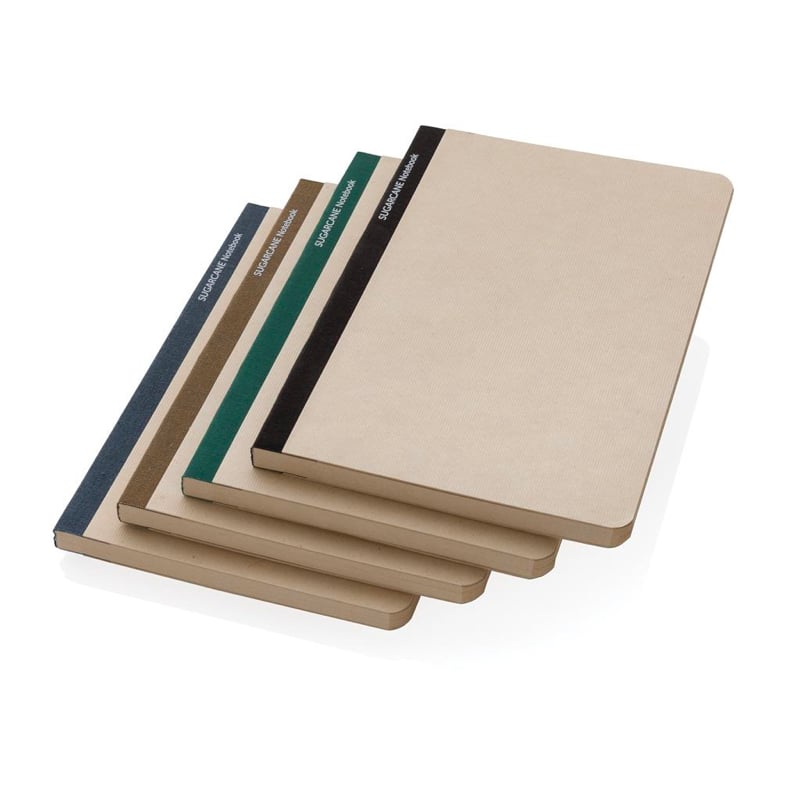 Libreta A5 Stylo de papel de caña de azúcar colores