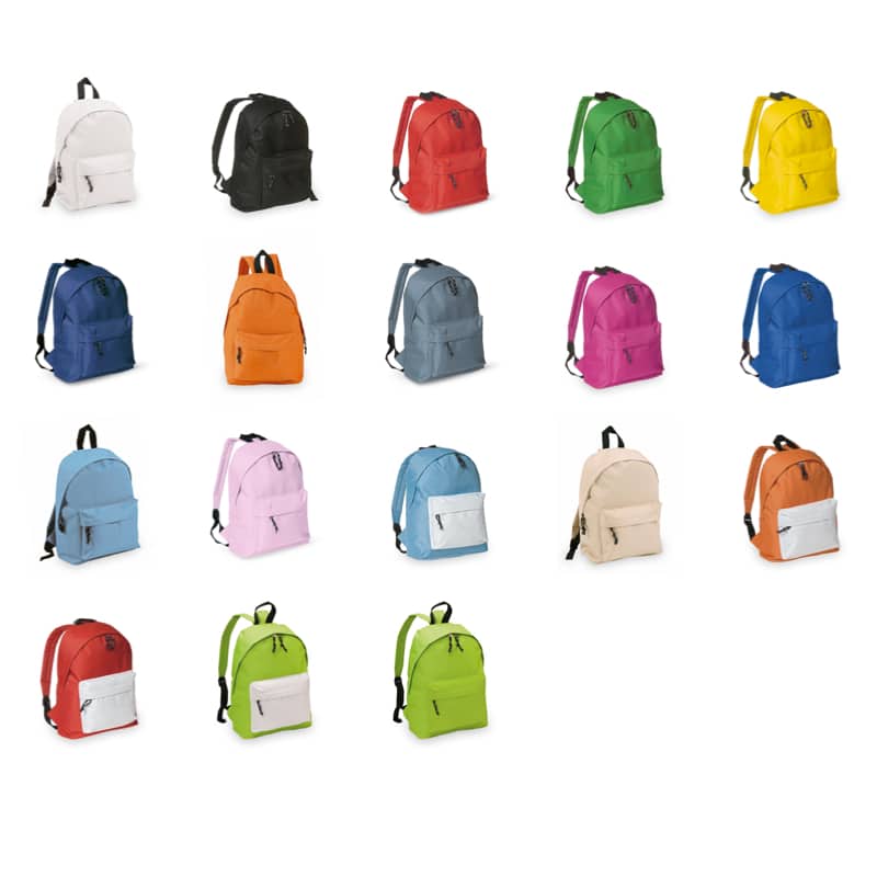 Mochila Básica Personalizada colores