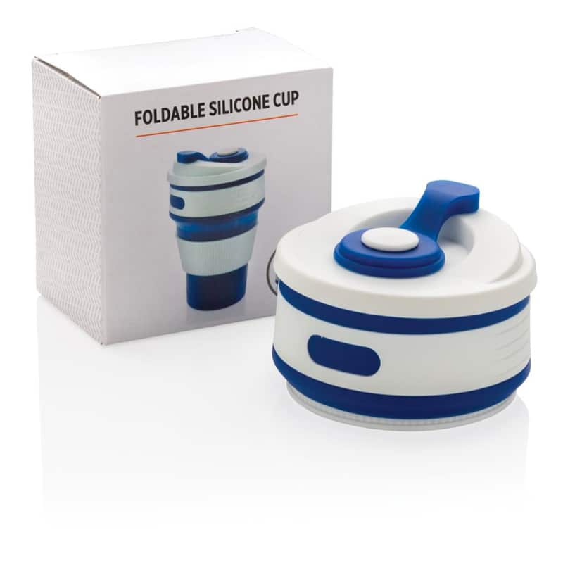 Taza Plegable Silicona 350ml packaging