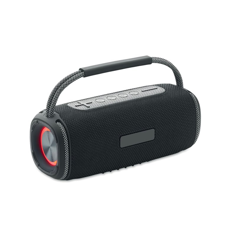 Altavoz portátil inalámbrico rojo