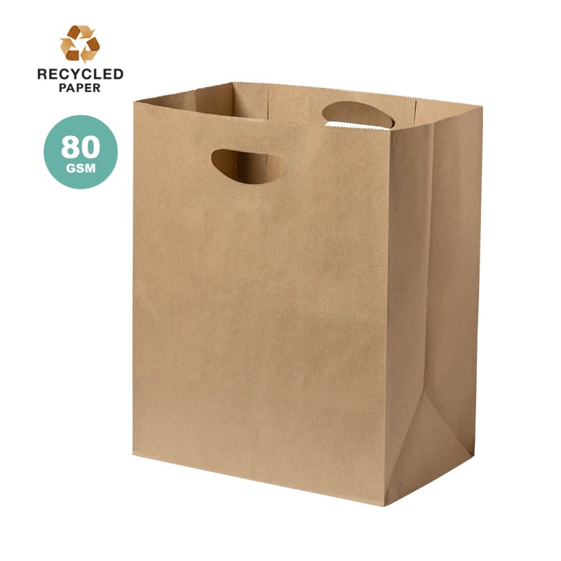Bolsa Papel Reciclado Plegable