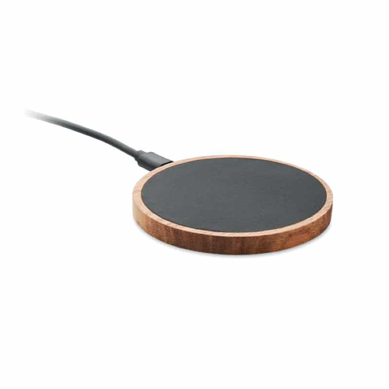 Cargador inalámbrico de madera