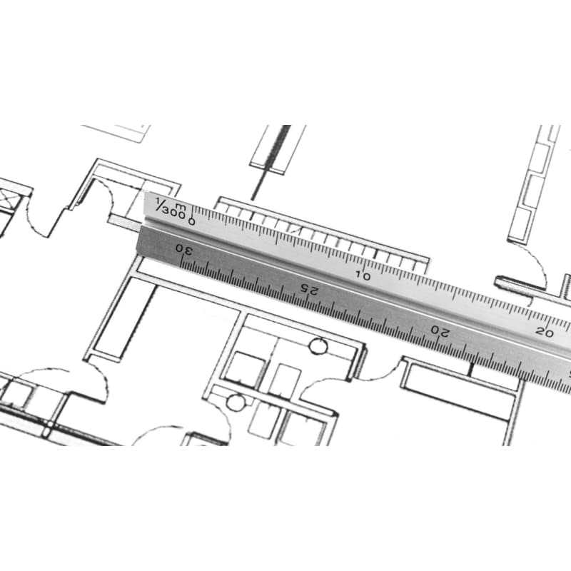 Escalímetro de aluminio 2