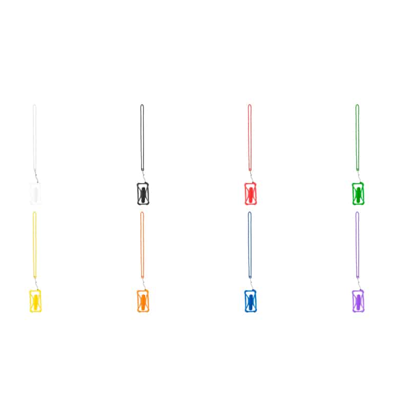 Lanyard silicona colores