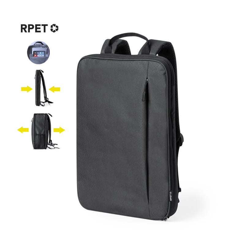 Mochila extensible confeccionada
