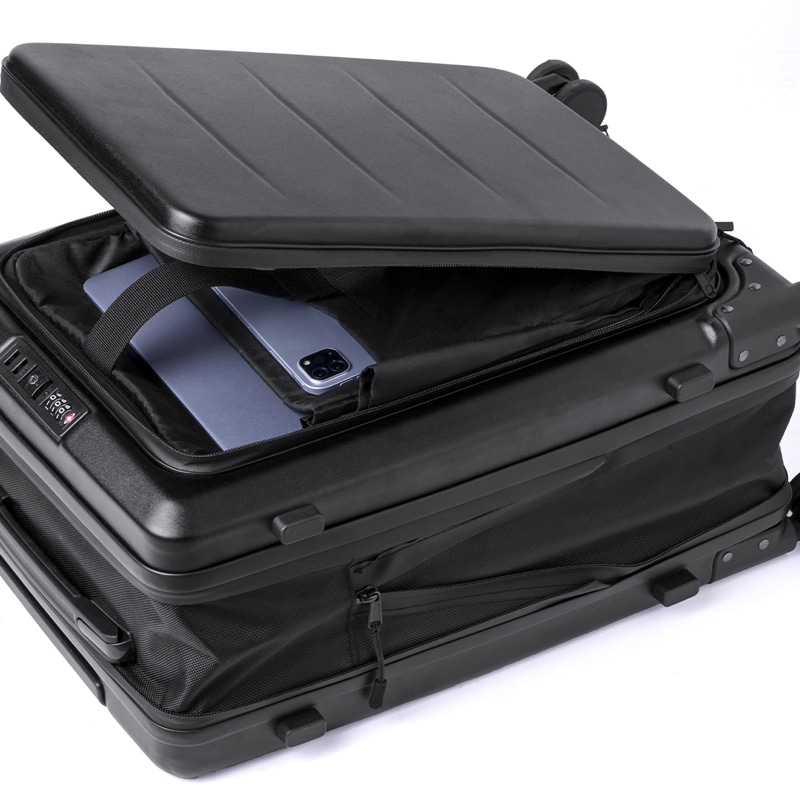 trolley plegable abierta