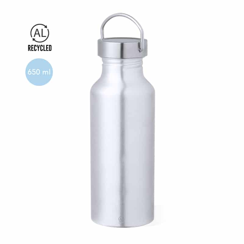 Bidón de 650 ml aluminio reciclado