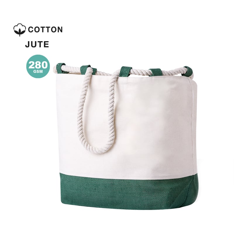 Bolsa Playa fabricada en resistente algodón