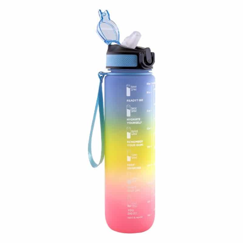 Botella de un litro con marcador 1