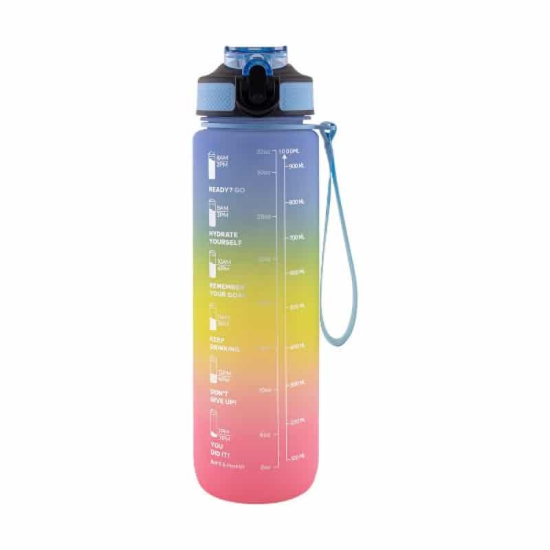 Botella de un litro con marcador