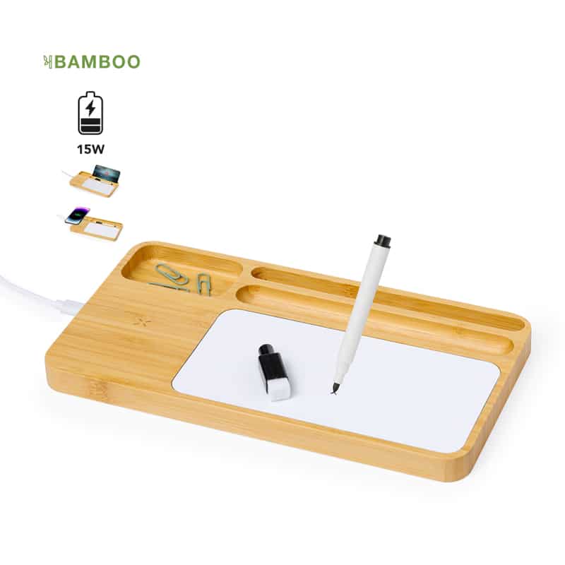 Cargador organizador inalámbrico