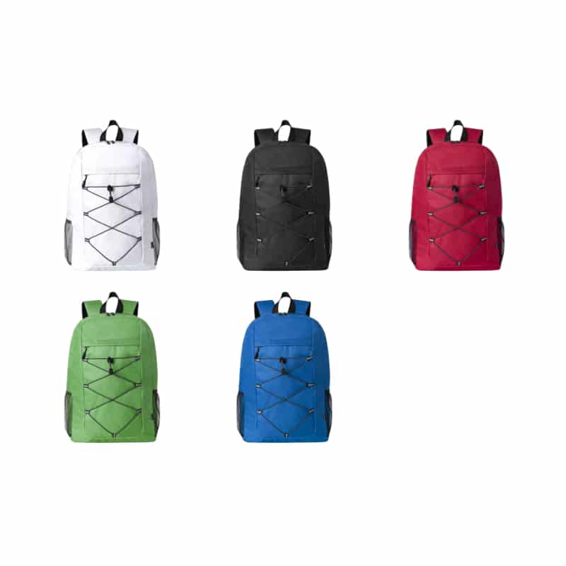 Mochila confeccionada en resistente 600D colores