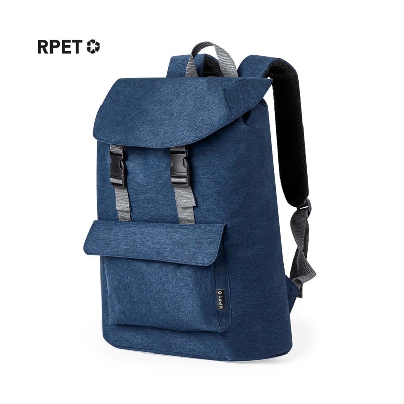 Mochila fabricada en resistente 600D RPET