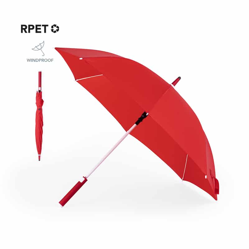 Paraguas 190T RPET Antiviento
