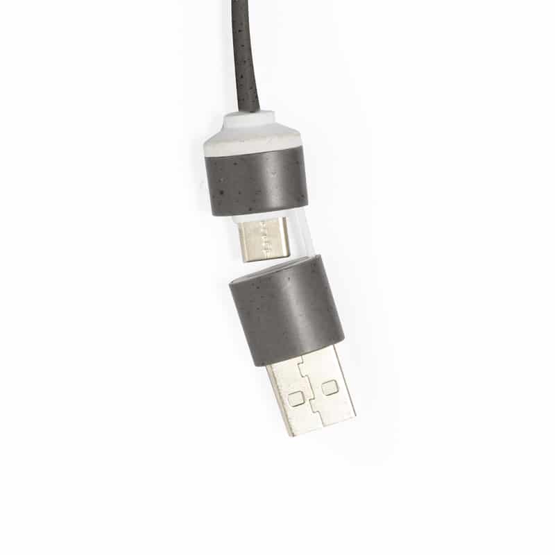 Puerto USB 2.0 fabricado en fibra de café 1