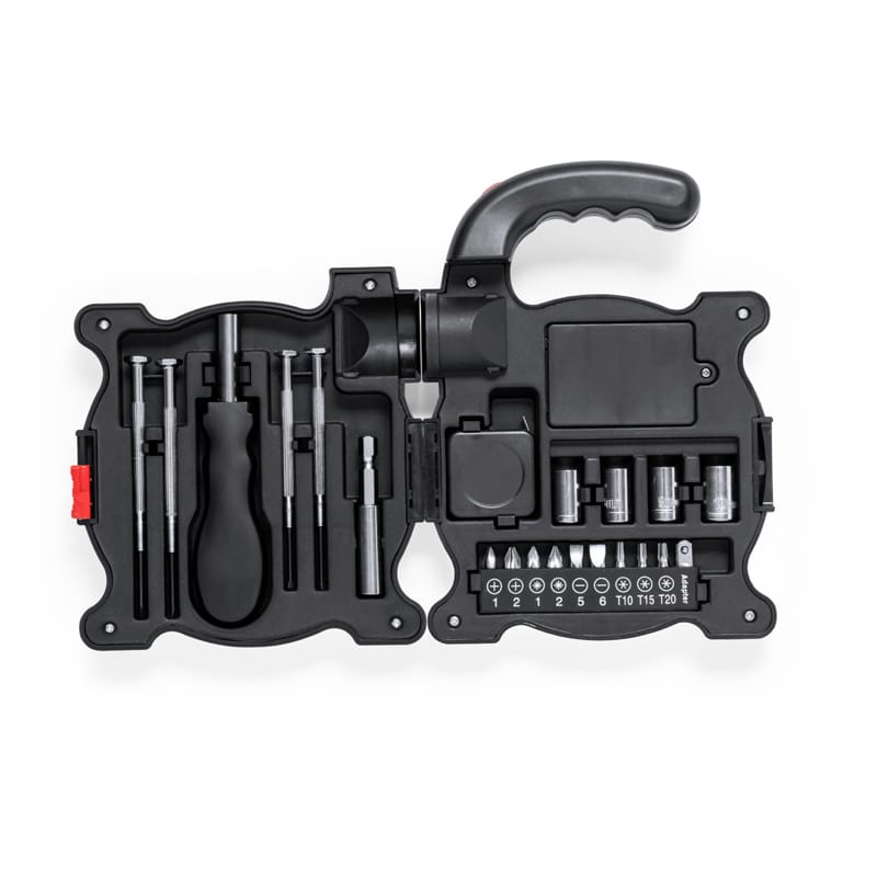 Set de herramientas en estuche de ABS 1