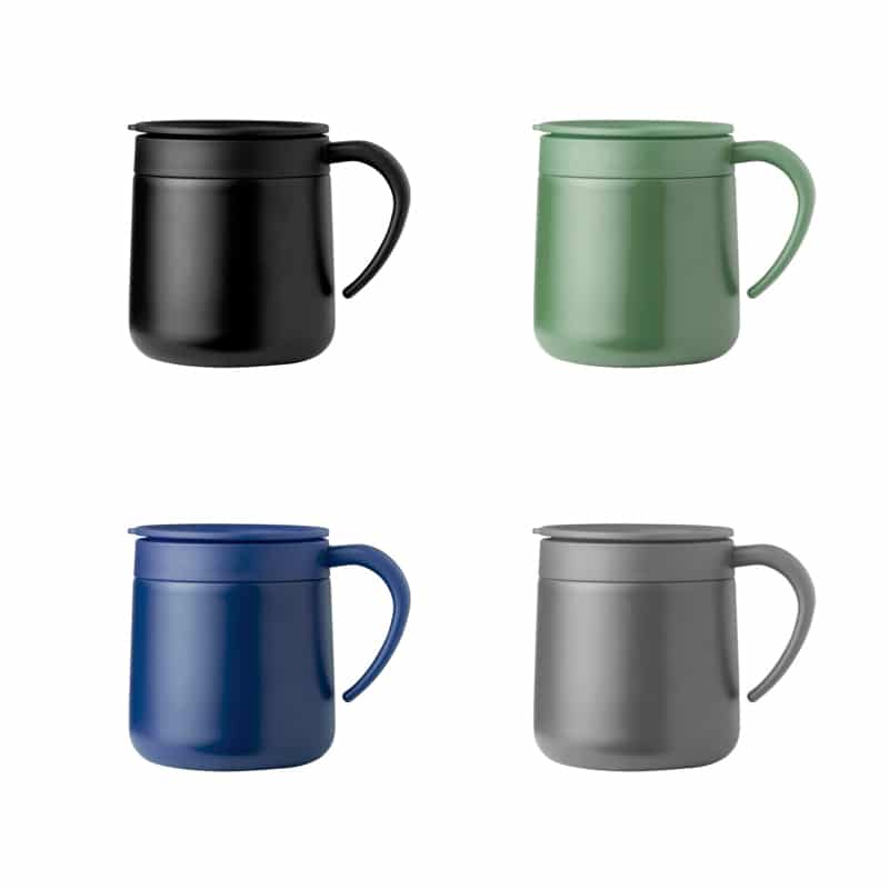 Taza térmica de acero inox de doble pared colores